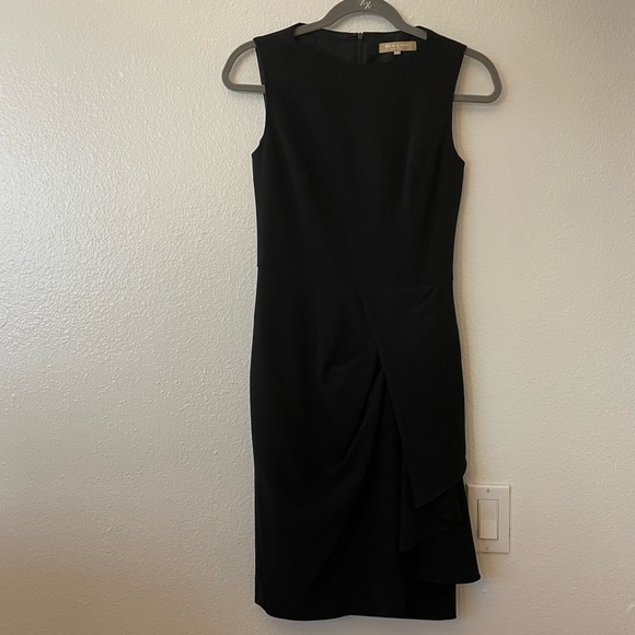 NWOT 💫 Michael Kors Collection Black LBD Sheath Dress | Made in Italy | Size 2 - Picture 2 of 13